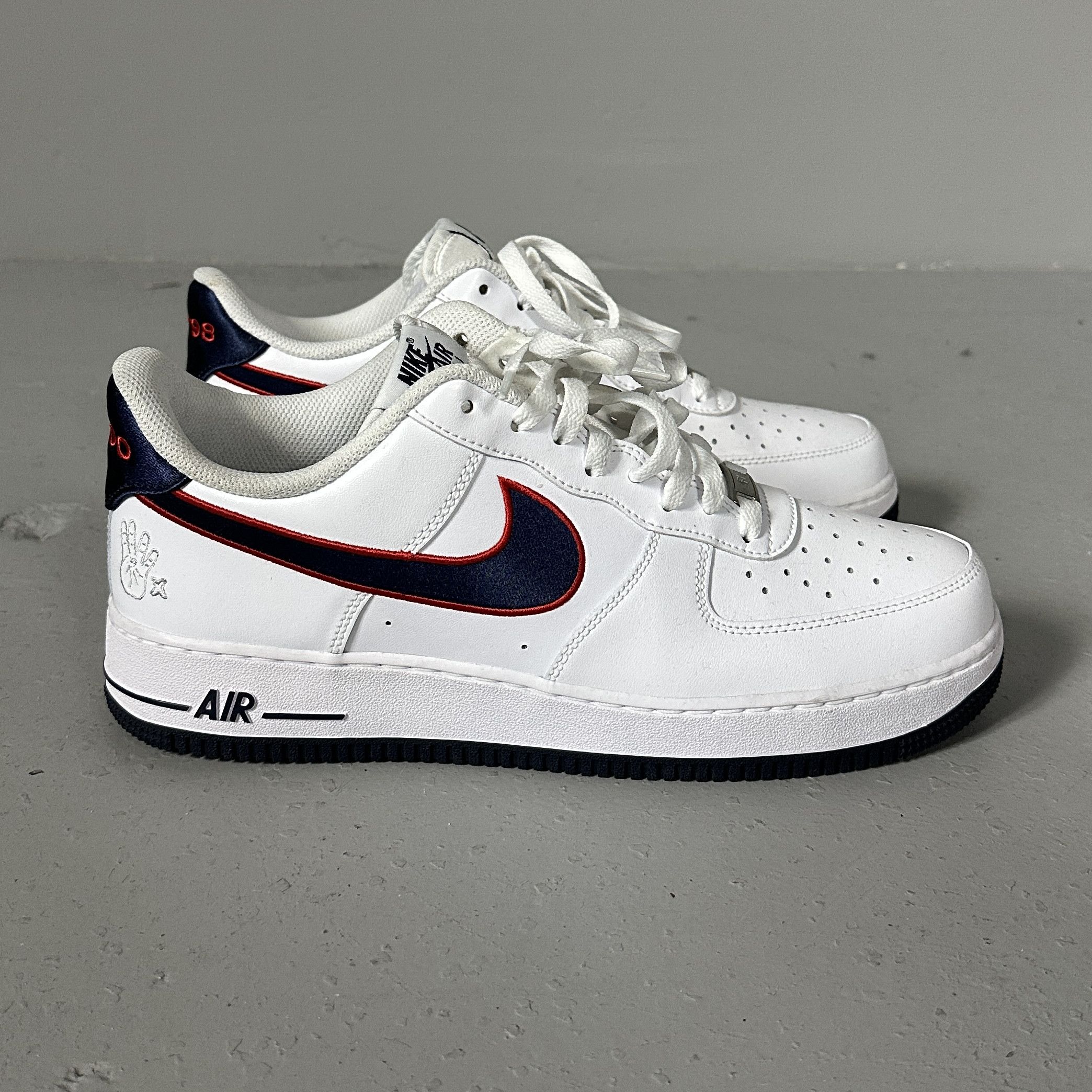 Nike Nike Wmns Air Force 1 '07 'Houston Comets Four Peat' Size US 12 / IT 42 - 2 Thumbnail