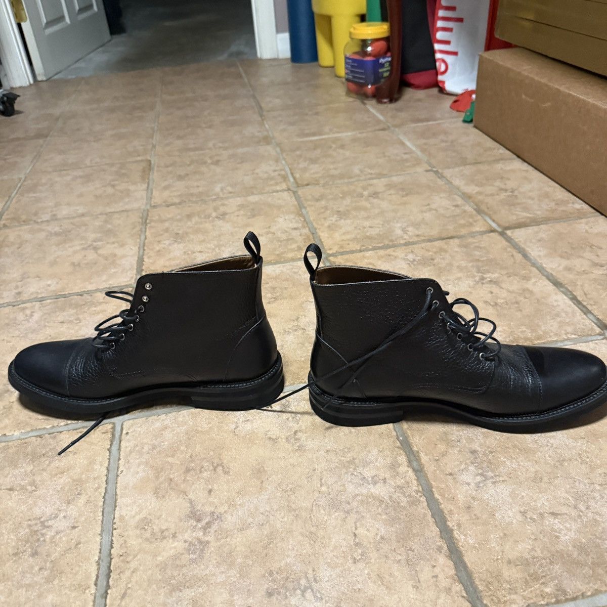 TAFT Taft rome boot like new - black leather Size US 11 / EU 44 - 3 Thumbnail