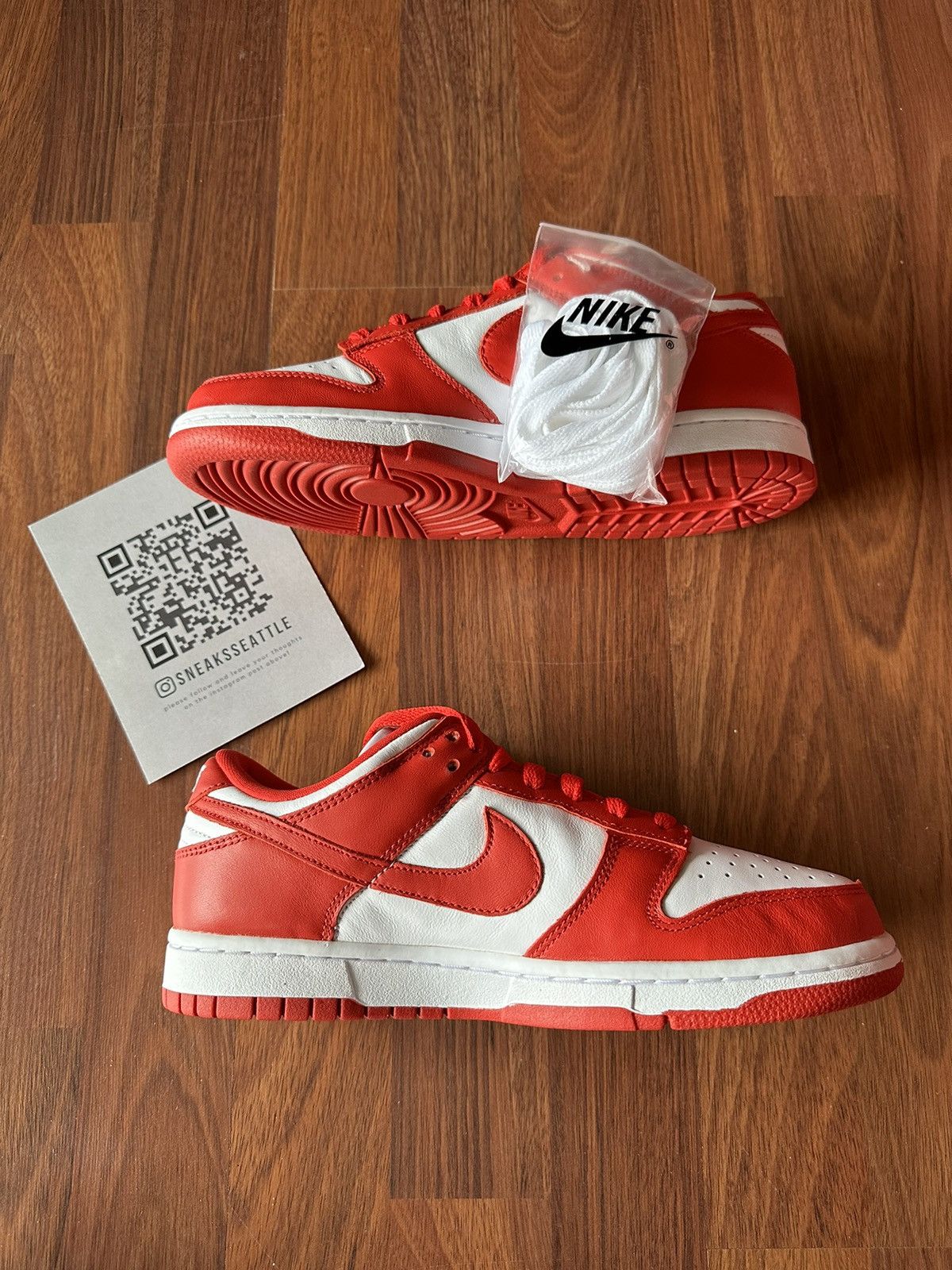 Nike Nike Dunk Low SP St. John's (2023) Size 4.5M/6W CU1727-100 Size US 6 / IT 36 - 2 Thumbnail
