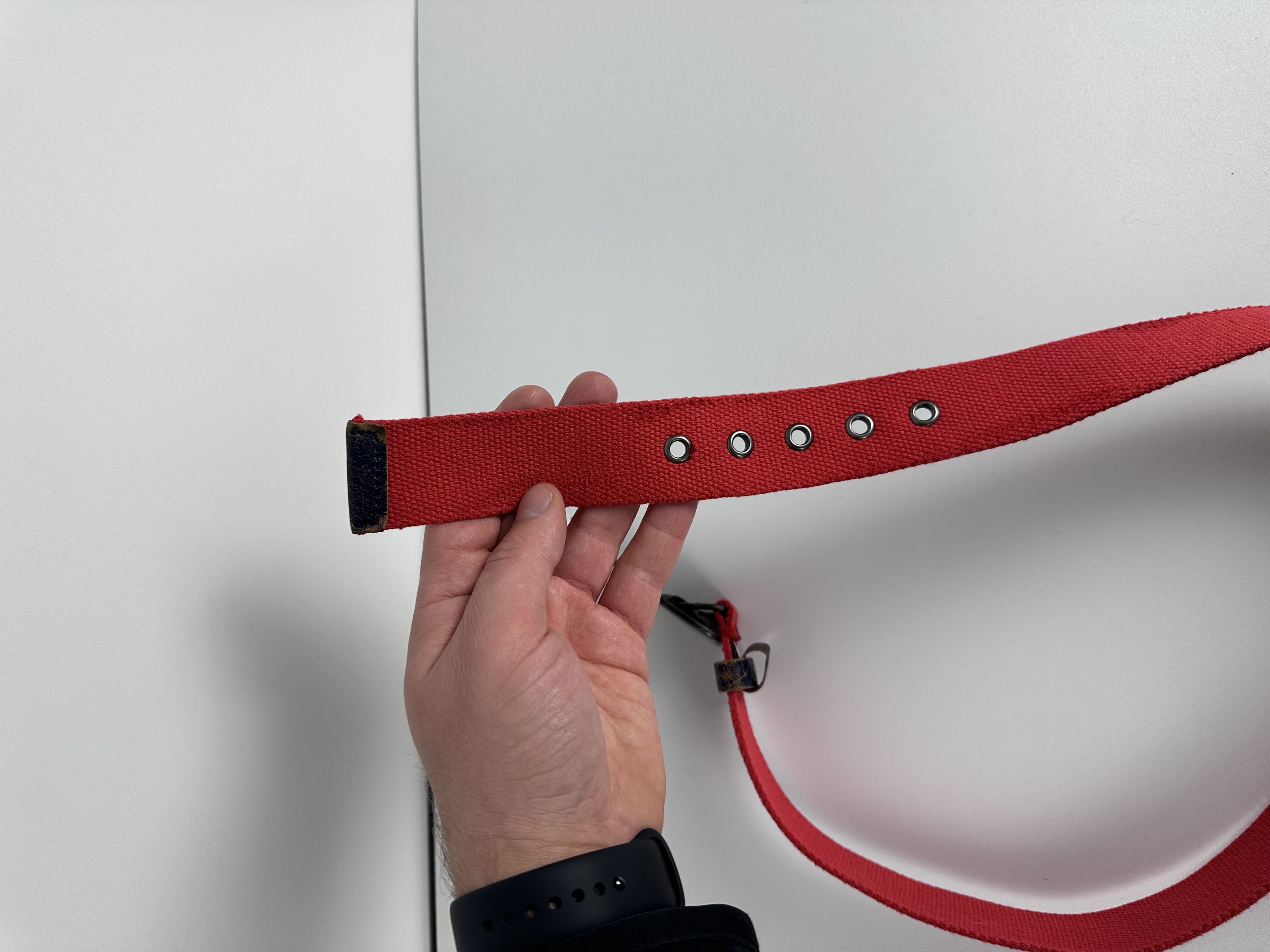 Dolce & Gabbana × Grailed Dolce Gabbana Vintage Logo Metal Belt RED BLUE Size ONE SIZE - 5 Thumbnail