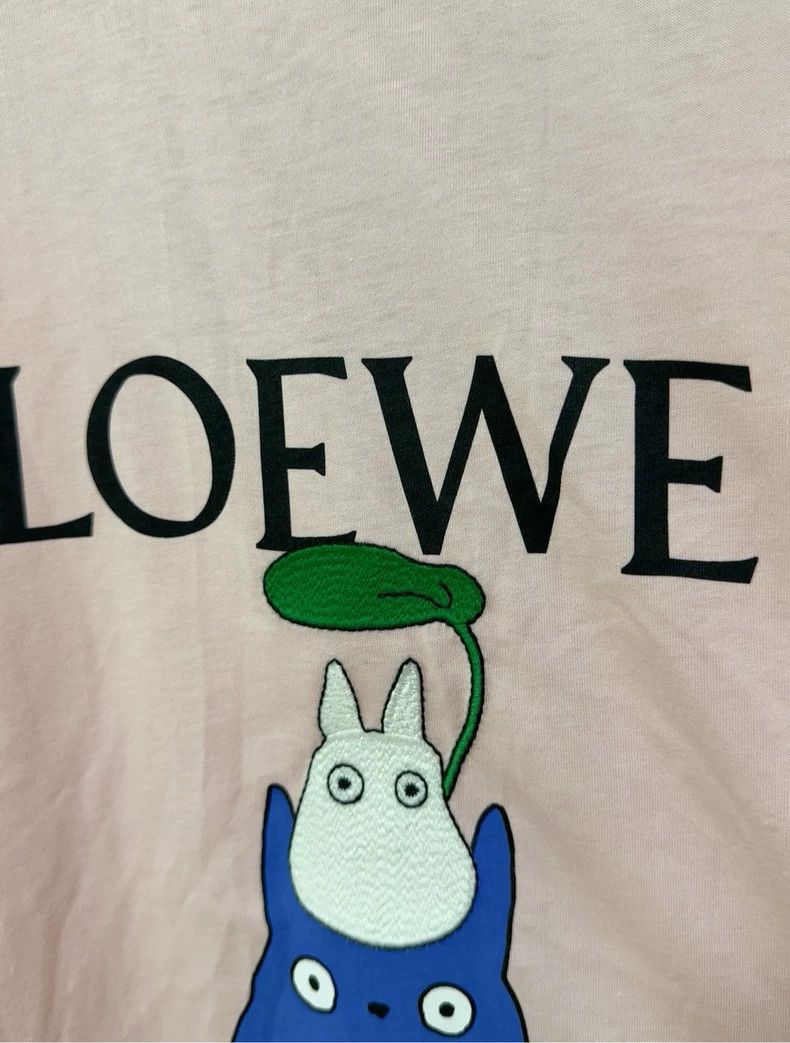Loewe LOEWE Dragon Cat Embroidered T-shirt Size S / US 4 / IT 40 - 5 Thumbnail