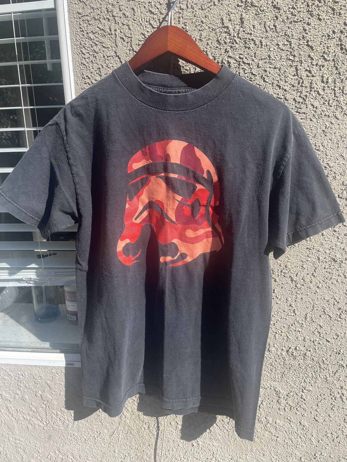 image of Triumvir Japanese Designer Vintage T Shirt in Black, Men's (Size Medium)