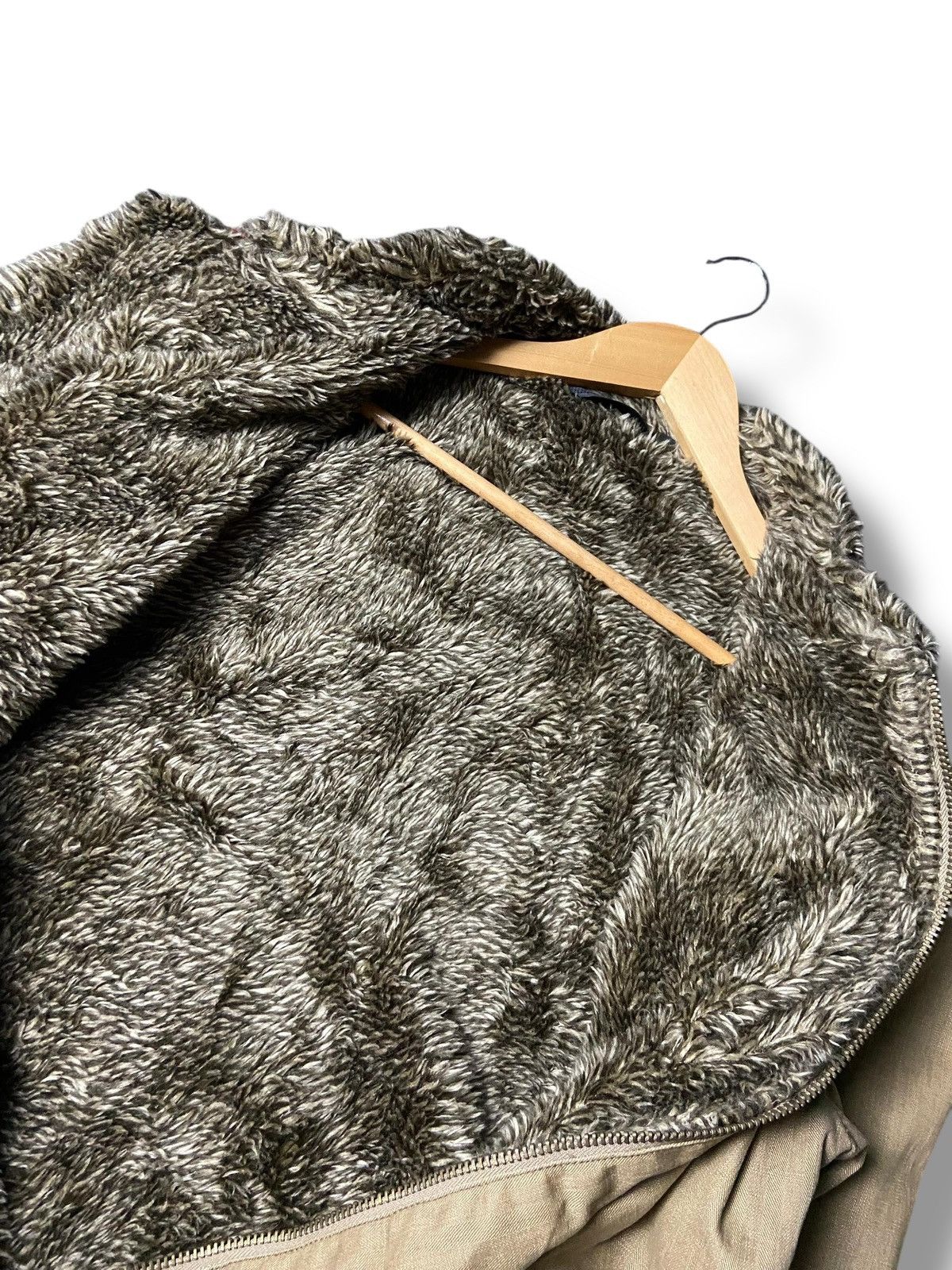 Japanese Brand TRIXY Brand Full Zip Jacket with Faux Fur Collar (154) Size US L / EU 52-54 / 3 - 6 Thumbnail