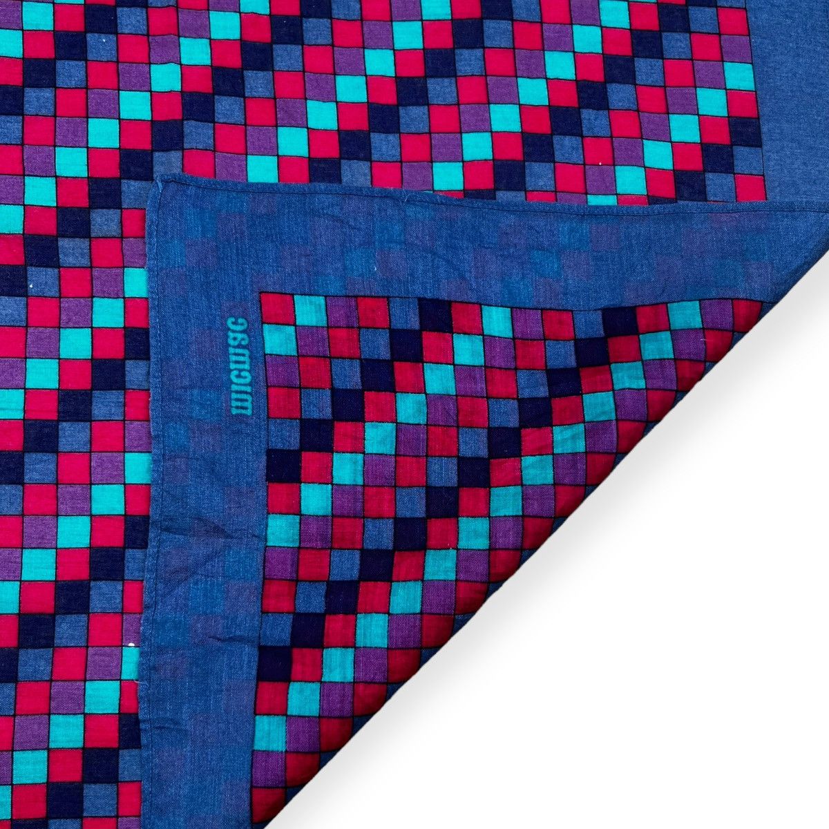 Japanese Brand Micmac Handkerchief Neckerchief Bandana Pocketsquare Size ONE SIZE - 3 Thumbnail