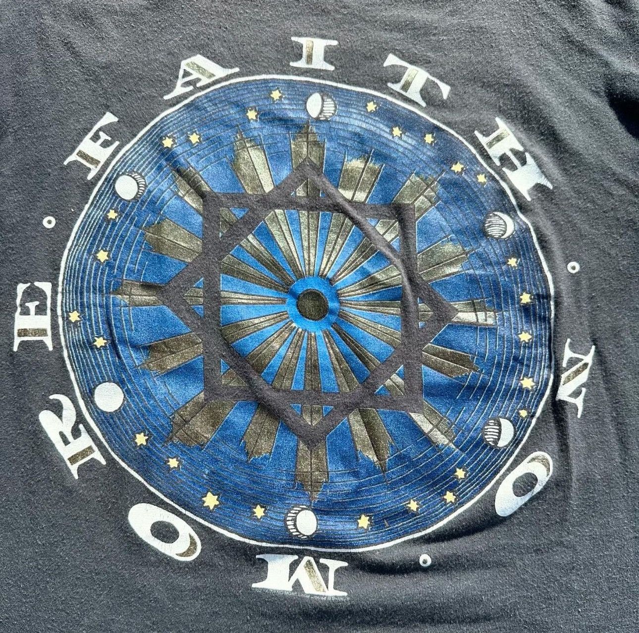 Band Tees × Vintage Vintage Faith No More 1992 Angel Dust Hexagram Size US XL / EU 56 / 4 - 2 Thumbnail