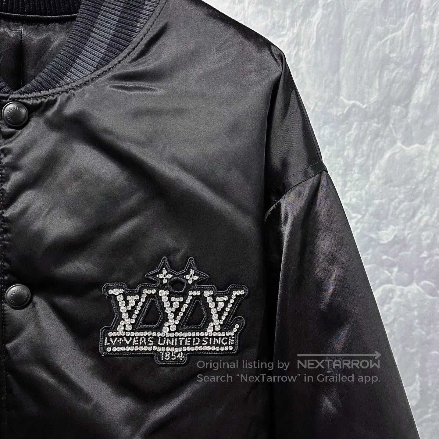 Louis Vuitton louis vuitton ss25 rhinestone baseball jacket. Size US L / EU 52-54 / 3 - 3 Thumbnail