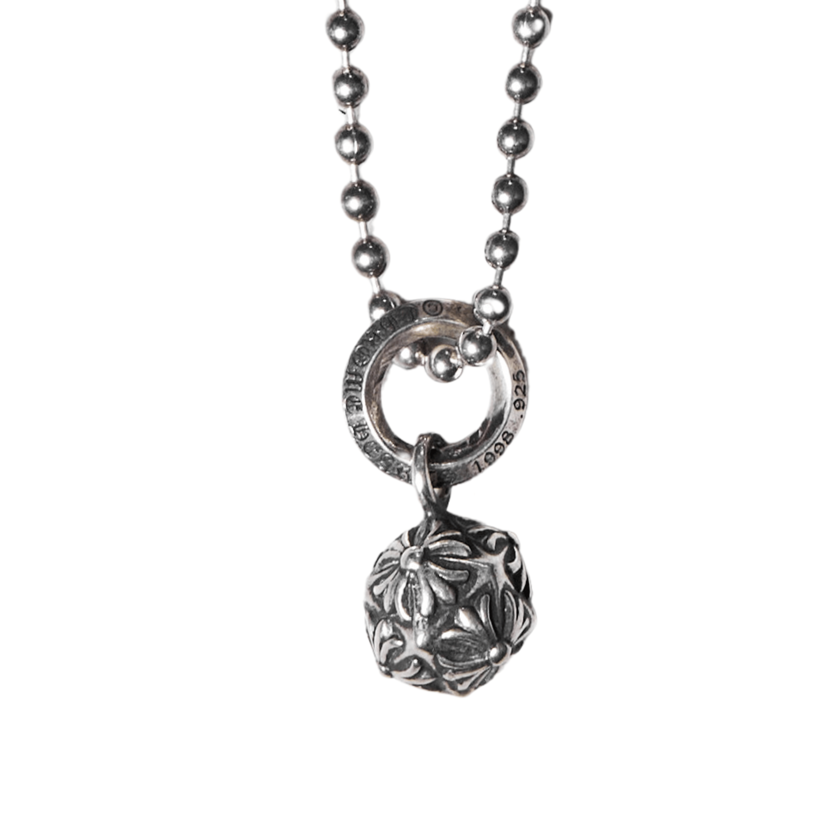Chrome Hearts CHROME HEARTS Pyrmd Plus Ball Necklace Size ONE SIZE - 1 Thumbnail