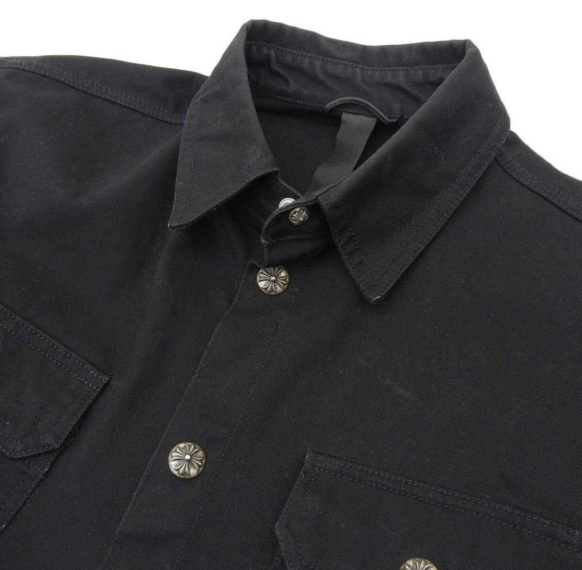 Chrome Hearts Chrome Hearts Dog Cross Button Denim Jacket Size US L / EU 52-54 / 3 - 3 Thumbnail