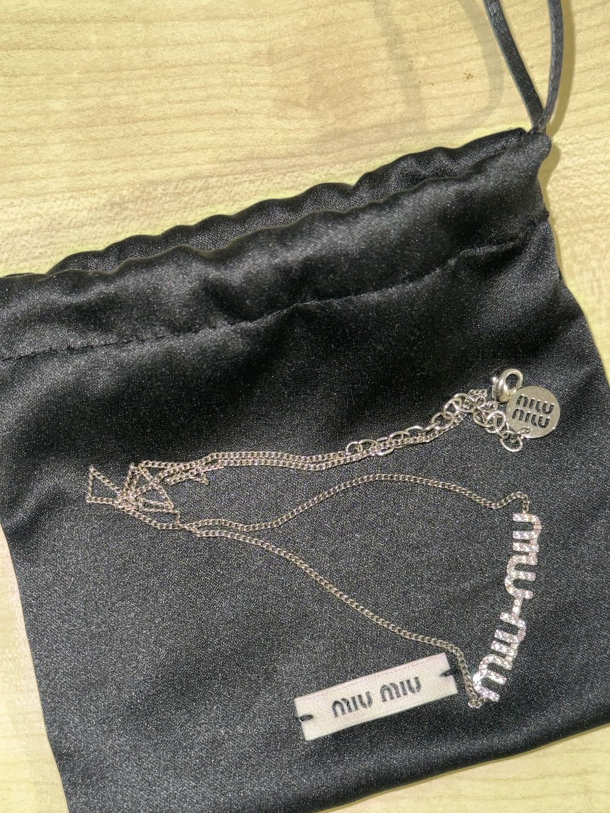 Miu Miu miumiu silver steel necklace Size ONE SIZE - 1 Preview