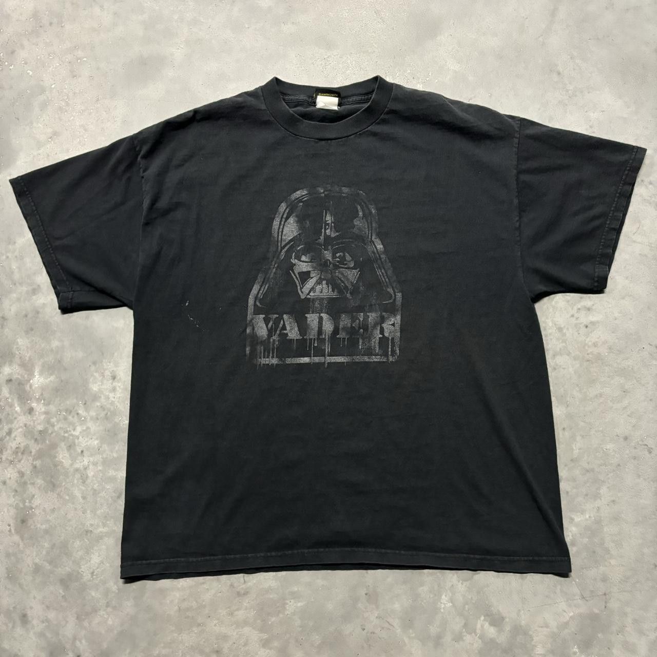 Star Wars × Vintage Crazy Vintage Y2K/2000s Faded Star Wars Darth Vader Graphic Tee! Size US L / EU 52-54 / 3 - 1 Thumbnail