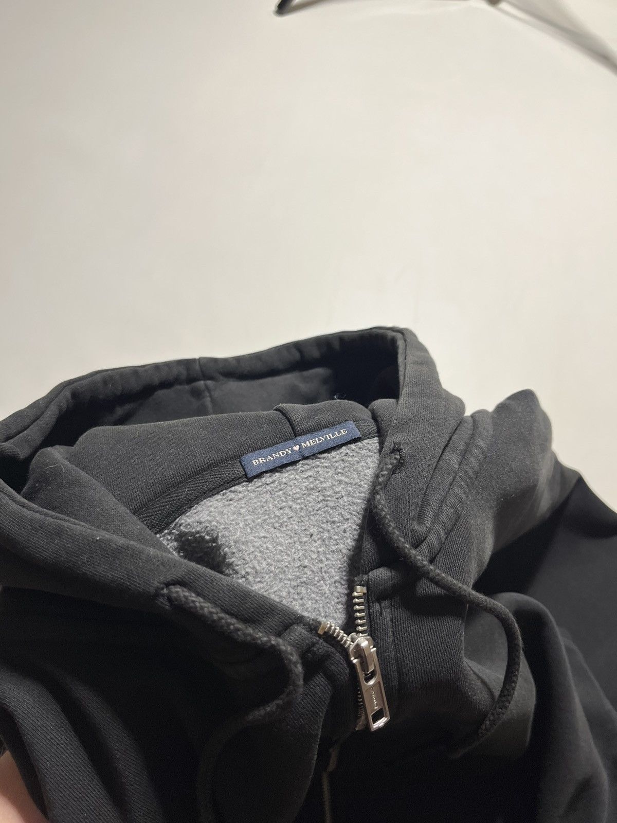 Vintage Vintage perfectly washed oversized zip up blank hoodie L Size US L / EU 52-54 / 3 - 7 Thumbnail