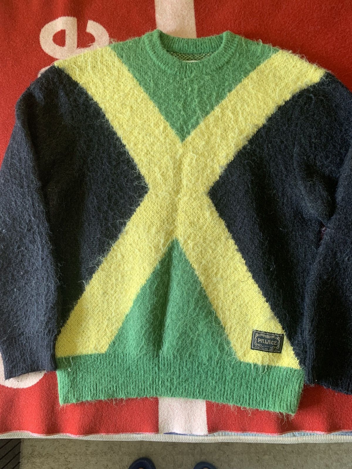 Palace Palace Hairy Flag Knit UK | Grailed