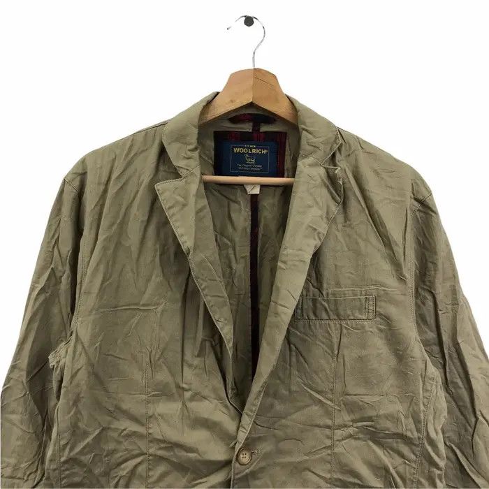 Woolrich Woolen Mills Vintage WOOLRICH Woolen Mills USA Cotton Blazer Coat Parka Size US L / EU 52-54 / 3 - 2 Thumbnail
