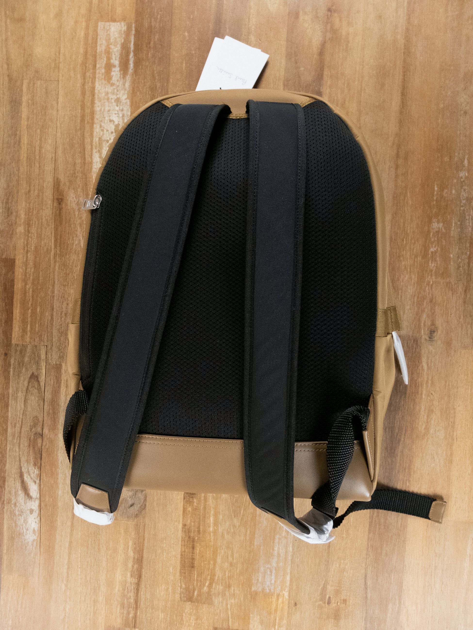 Paul Smith PAUL SMITH brown beige signature stripe nylon backpack bag Size ONE SIZE - 9 Thumbnail
