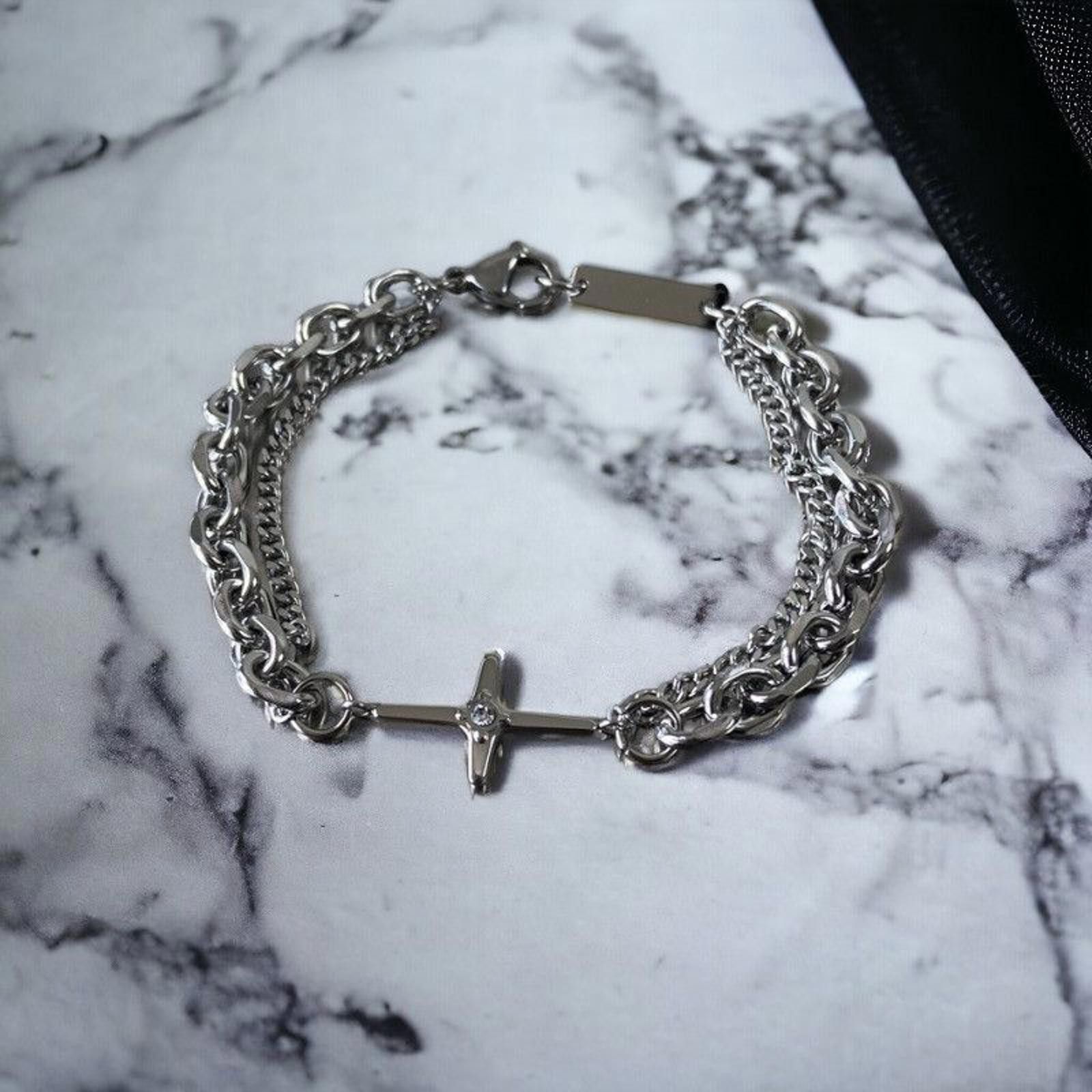 Jewelry STAR Silver Bracelet Size ONE SIZE - 5 Thumbnail