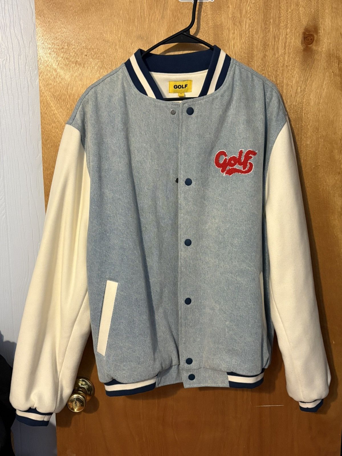 Golf Wang Golf Wang 10 Years of Wolf Anniversary Varsity Jacket Size L Size US L / EU 52-54 / 3 - 1 Thumbnail