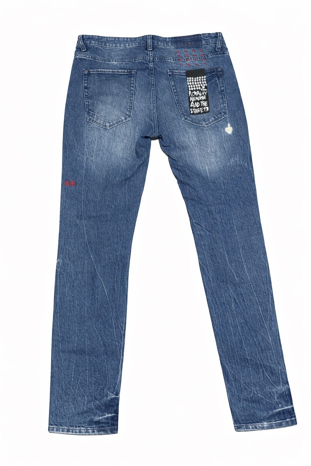 Ksubi Ksubi Van Winkle Style Hilite Trashed Blue Denim Size US 33 - 2 Thumbnail