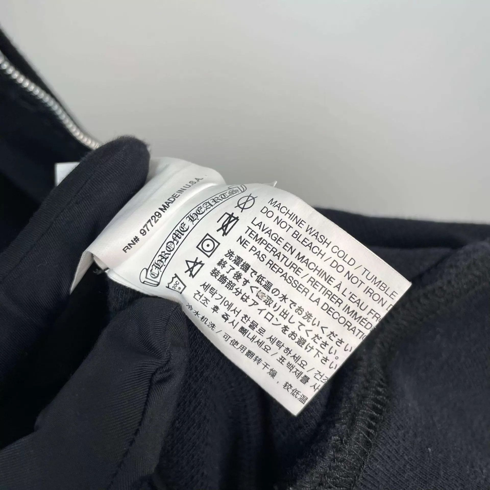 Chrome Hearts Chrome Hearts Black Hoodie Size US L / EU 52-54 / 3 - 7 Thumbnail