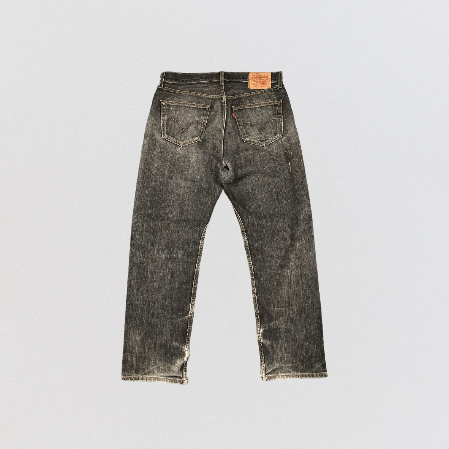 Levi's Vintage Levis Jeans 501xx Earth Tone-JM845 Size US 35 - 2 Thumbnail