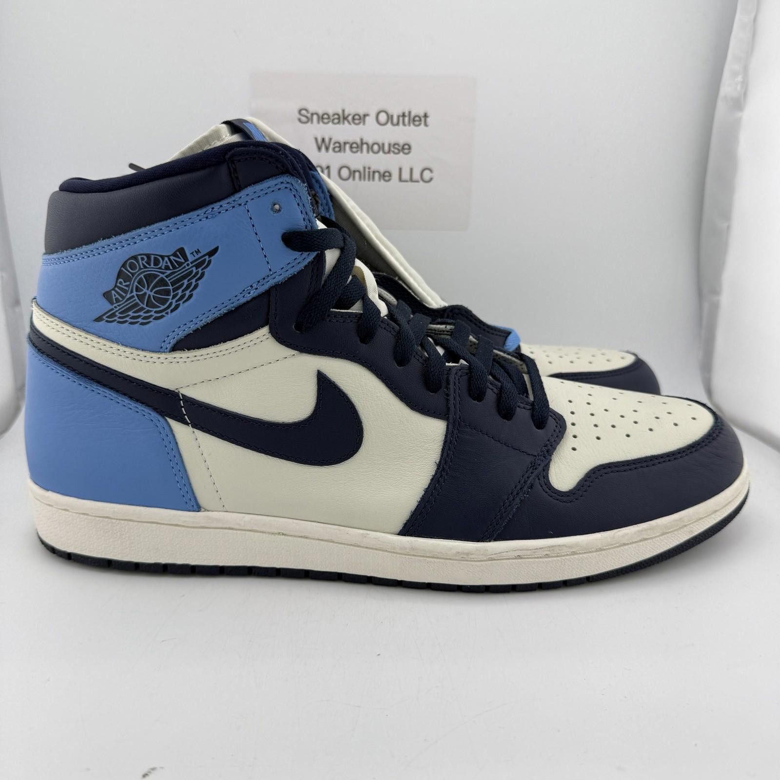 Nike Air Jordan 1 Obsidian Used Size 15 Size US 15 / EU 48 - 4 Thumbnail