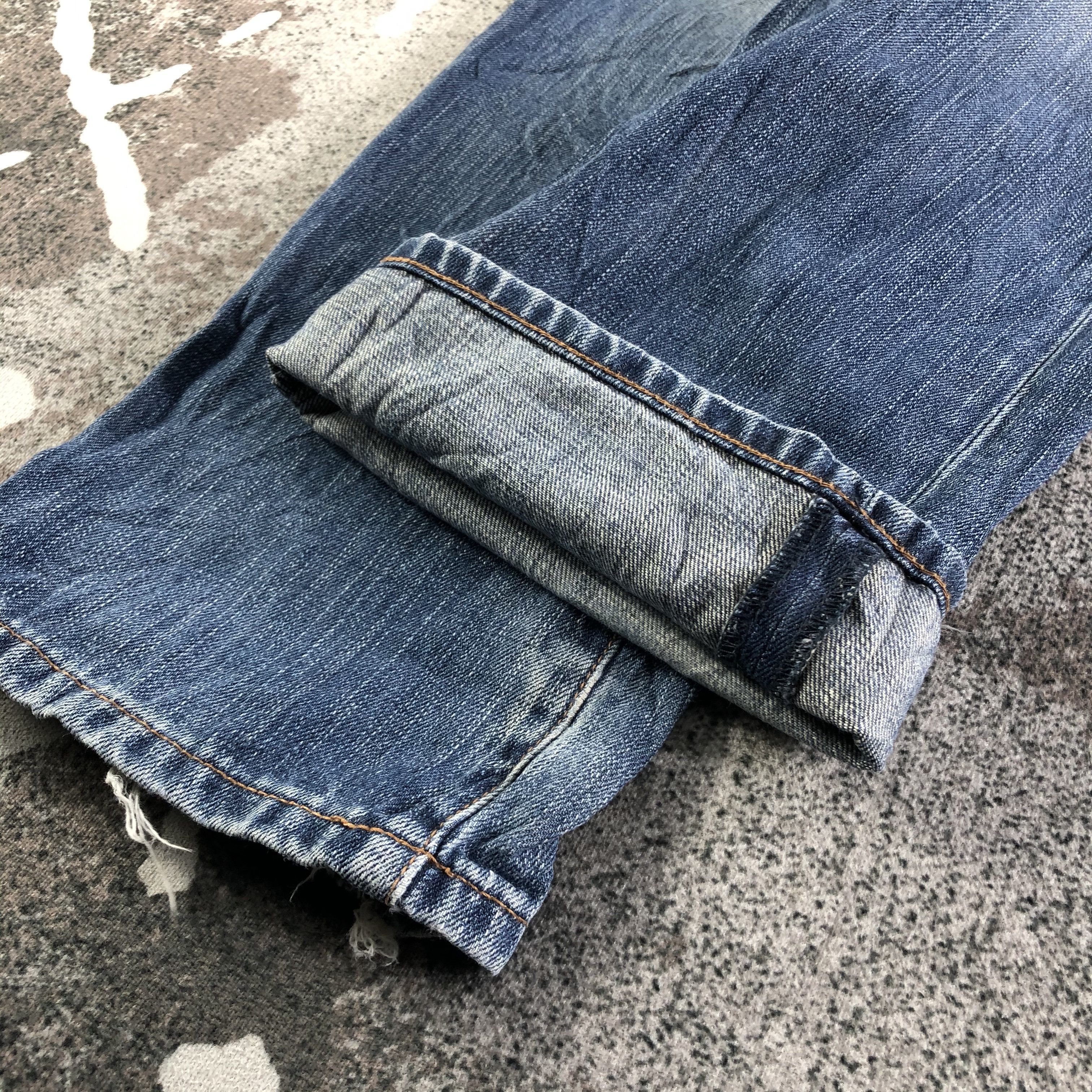Tete Homme Tete Homme Jeans Distressed Denim KJ3027 Size US 30 / EU 46 - 7 Thumbnail