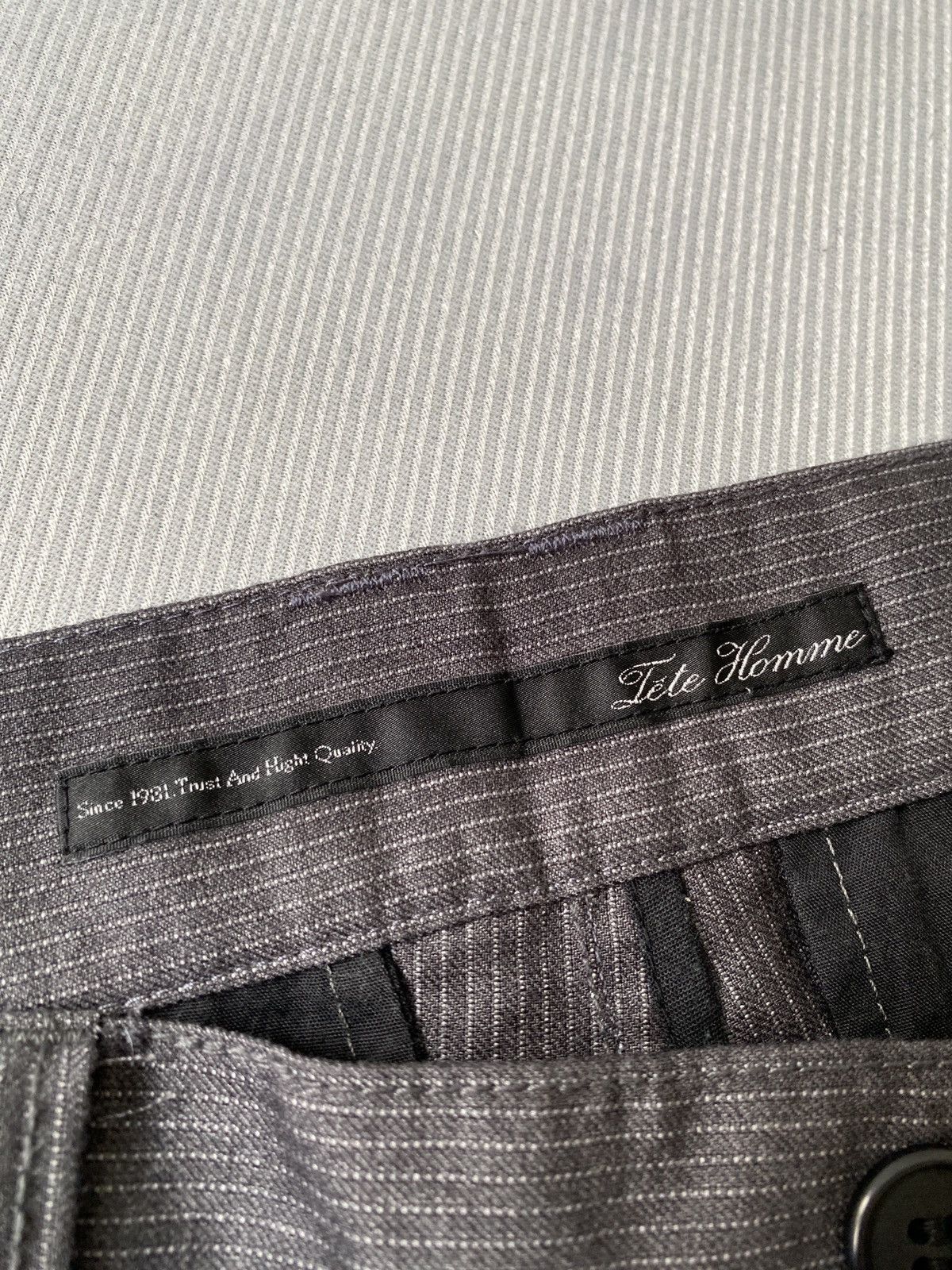 Japanese Brand Tete Homme Kazutaka Kato Flare Cargo Pant Size US 32 / EU 48 - 14 Thumbnail