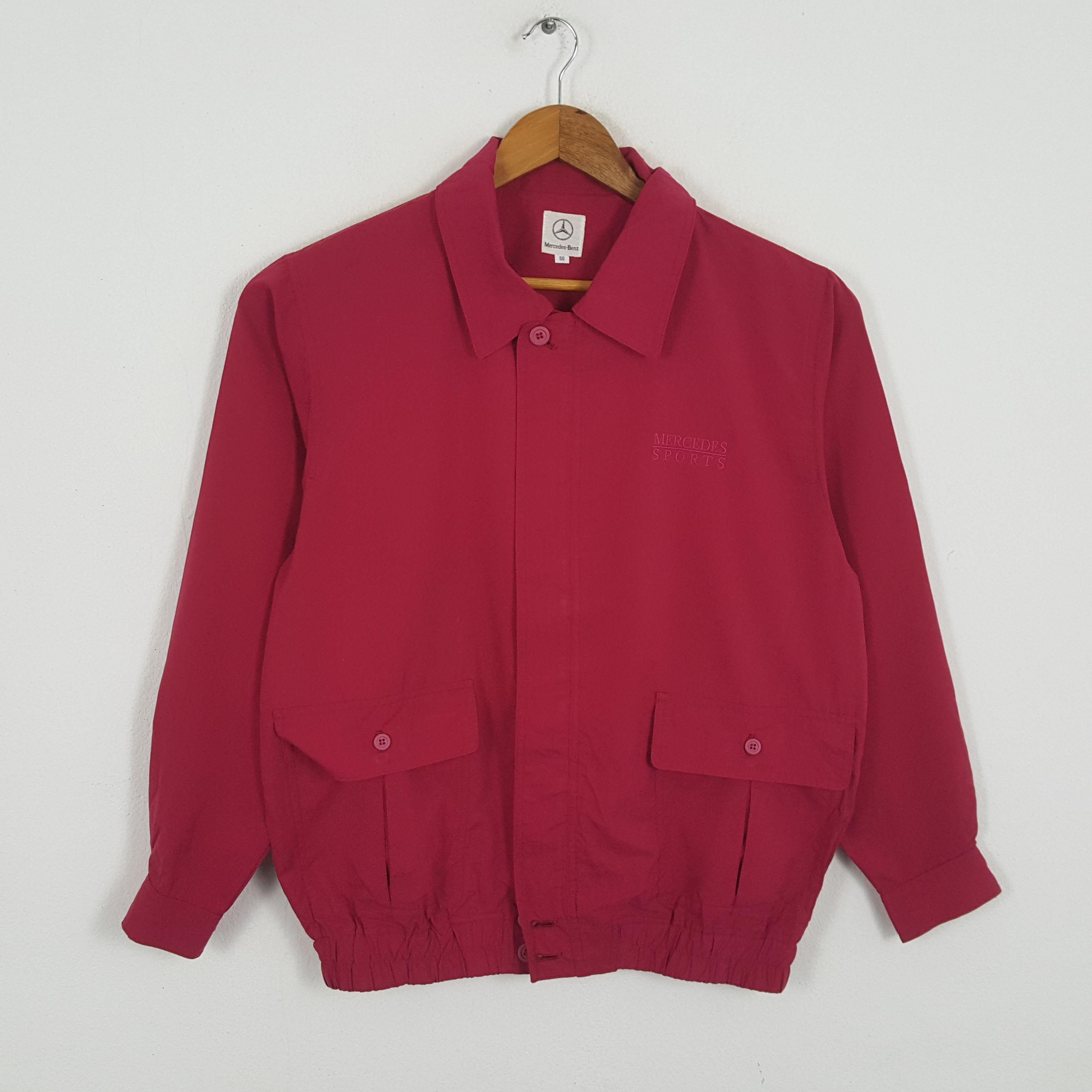Mercedes-Benz × Vintage Vintage MERCEDES BENZ Luxury Vehicles Company Jacket Size US L / EU 52-54 / 3 - 1 Thumbnail