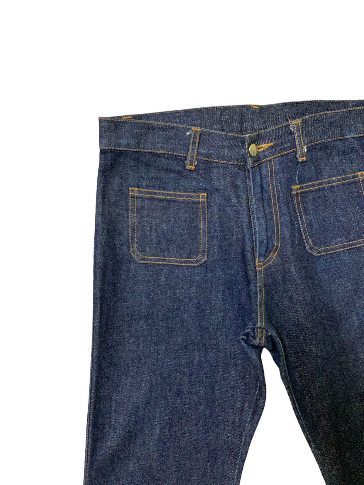 If Six Was Nine × Katharine Hamnett London × Vintage Flared Katharine Hamnet London Bell Bottom Denim Size US 30 / EU 46 - 4 Thumbnail