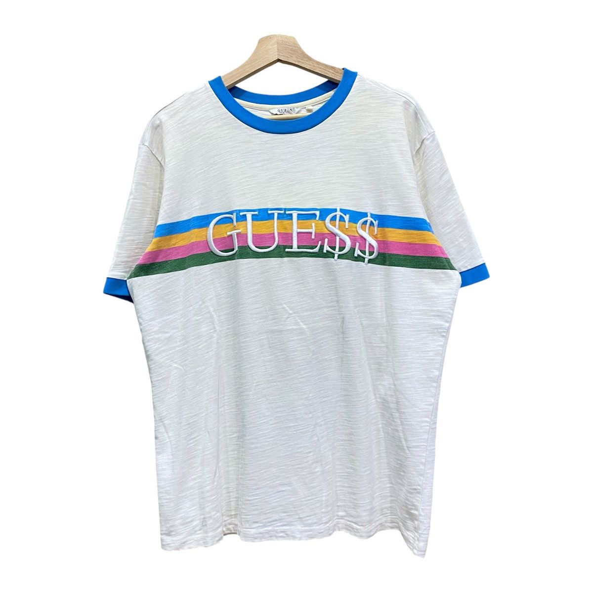A$AP Rocky × Guess Guess x A$AP Rocky Cotton Candy Ringer Tee Size US M / EU 48-50 / 2 - 1 Thumbnail