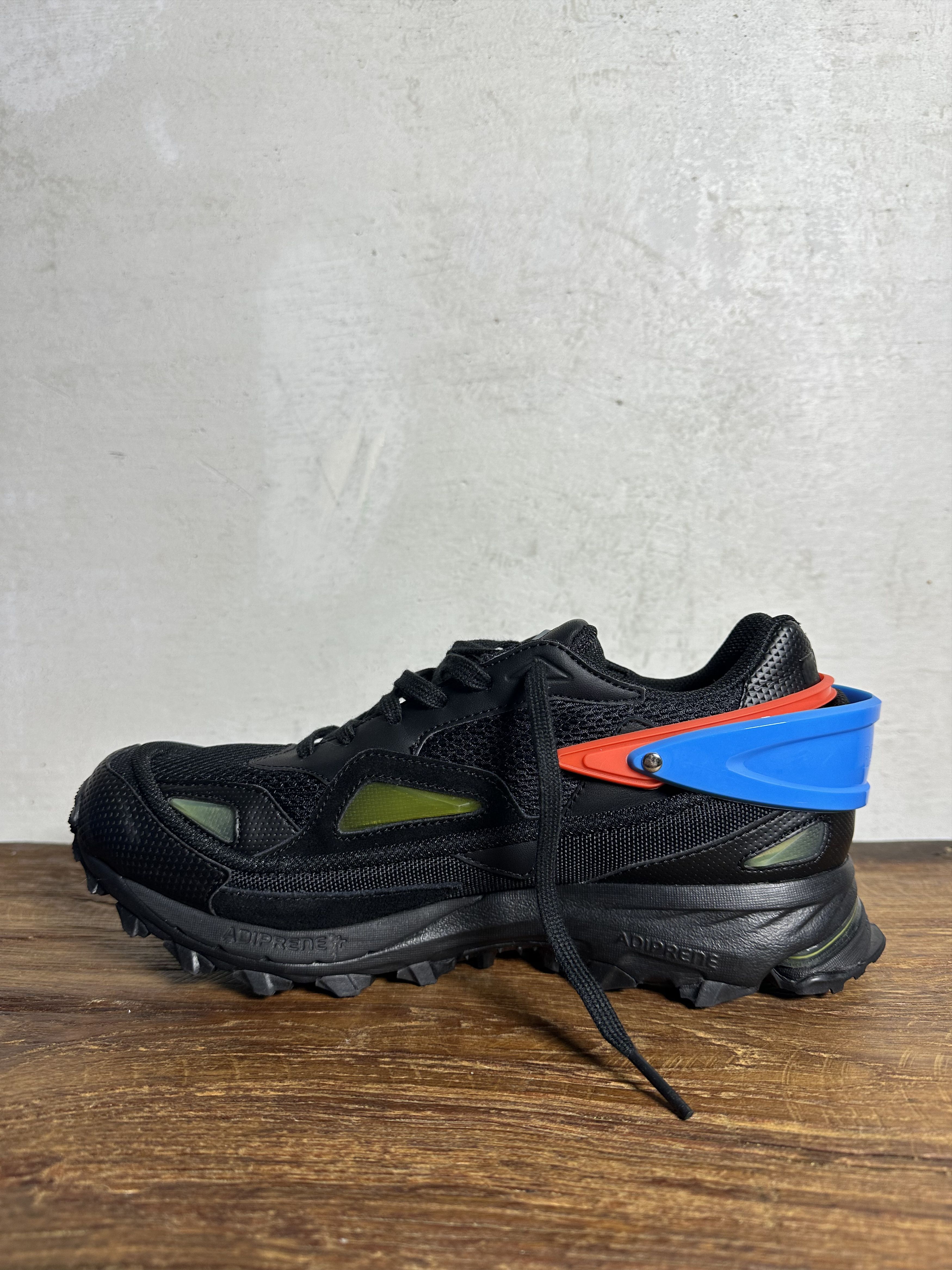 Adidas × Raf Simons EXTREMELY RARE Raf Simons Response Black Blue Trail 2 Size US 6.5 / EU 39-40 - 3 Thumbnail