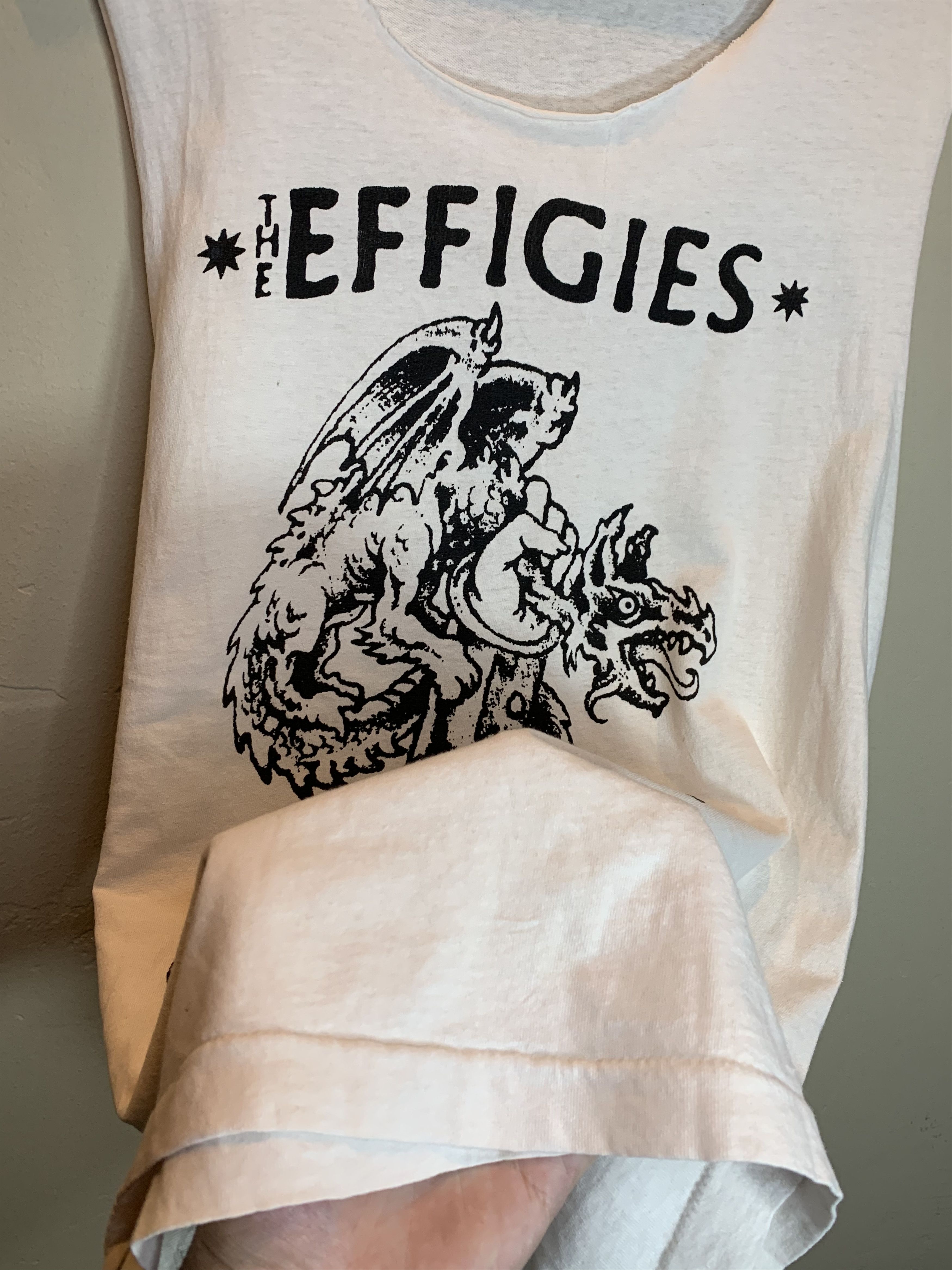 Band Tees *RARE* Vintage 80’s The Effigies Single Stitch Punk Tank Top Size US L / EU 52-54 / 3 - 3 Thumbnail