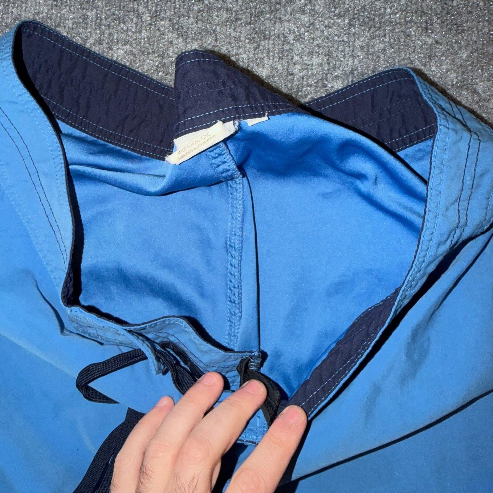 Hurley Hurley Blue Board Shorts Surf Trunks Mens L/XL Vintage Y2K Size US 36 / EU 52 - 4 Thumbnail