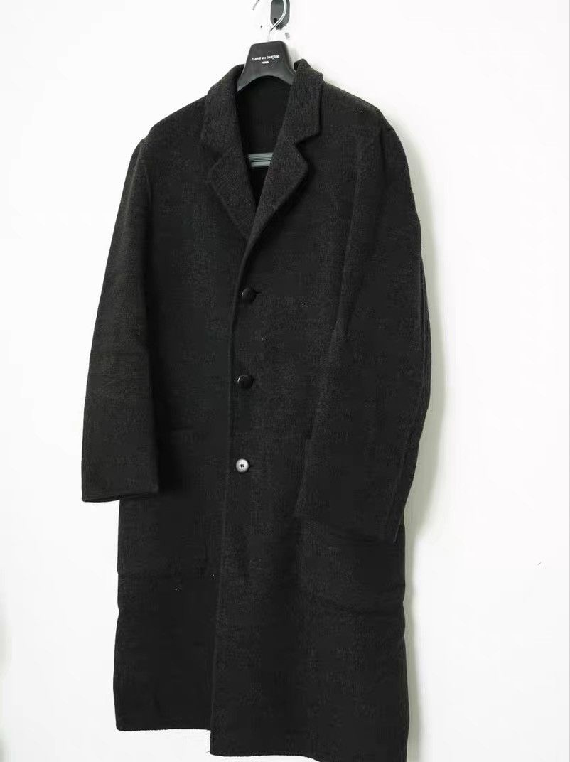 Yohji Yamamoto Yohji Yamamoto Mid-Length Wool Blend Coat Size US M / EU 48-50 / 2 - 3 Thumbnail