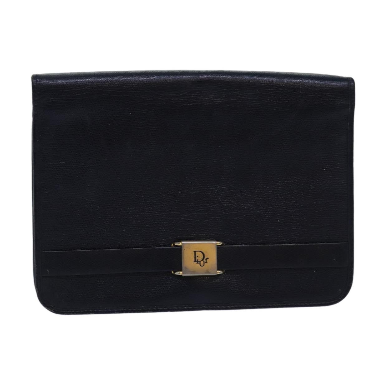 Dior Honeycomb Canvas Shoulder Bag Black, Women's