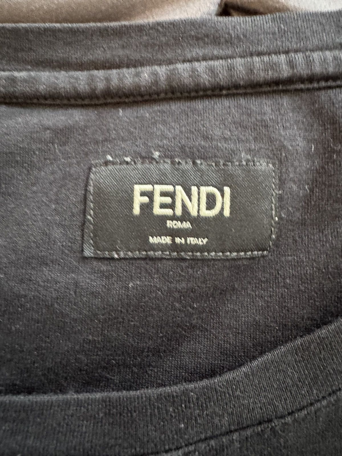 Fendi Fendi FF Box Logo Tee Shirt Size US M / EU 48-50 / 2 - 3 Thumbnail