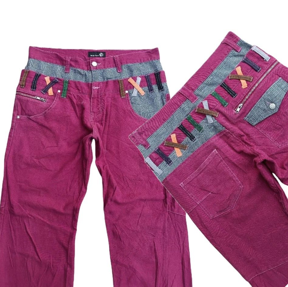 FYEE 🔥 Jungle Storm Double Waist Pants E228