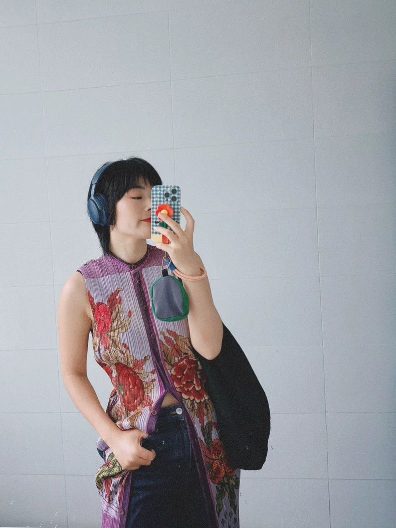 Issey Miyake Issey Miyake size:3 Purple flower-blooming peony dress of Size XS / US 0-2 / IT 36-38 - 2 Thumbnail