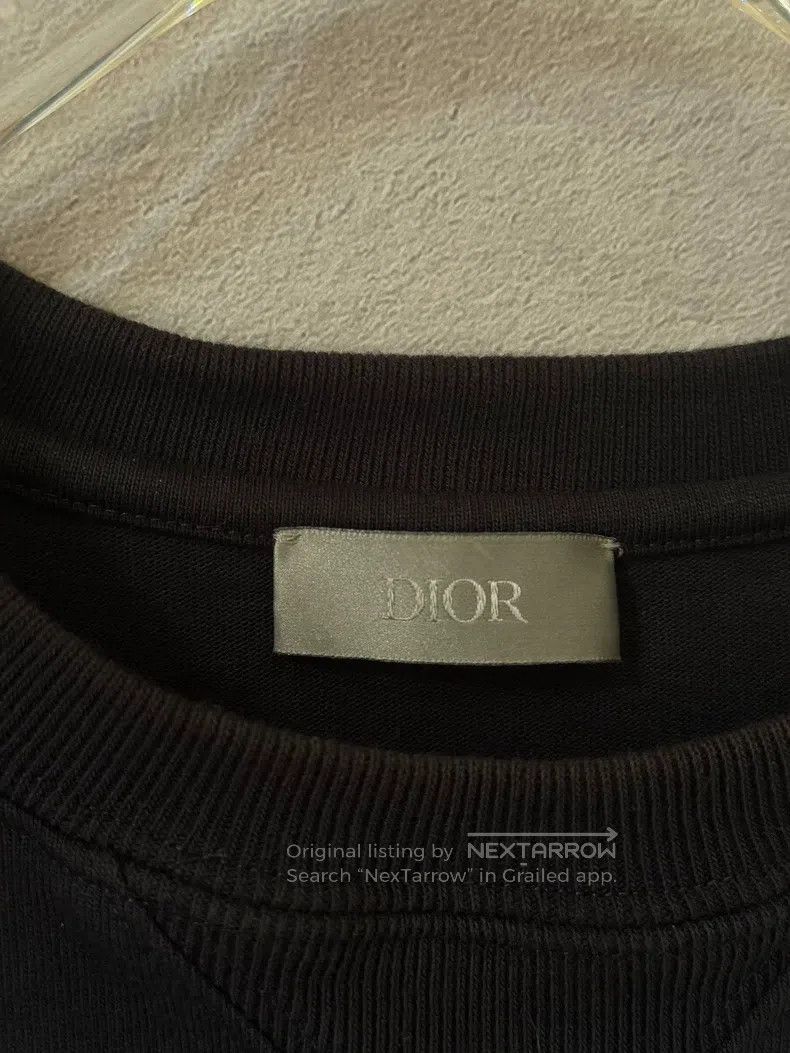 Dior Dior Co-branded black and white stitching embroidered logo Size US M / EU 48-50 / 2 - 2 Thumbnail
