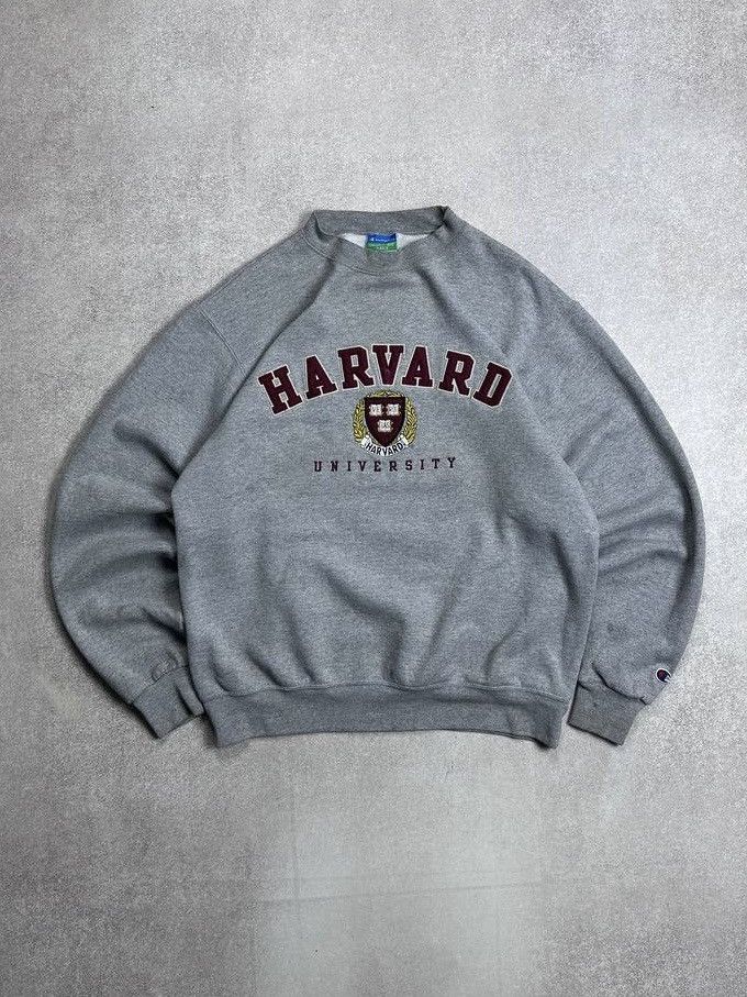Other Vintage Harvard University Spellout Boxy Sweatshirt Y2K M Size US M / EU 48-50 / 2 - 1 Thumbnail