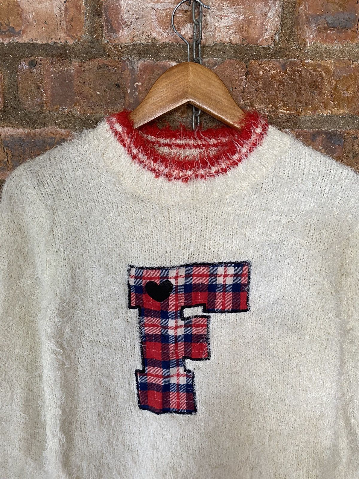 Designer × Fiorucci × Japanese Brand Fiorucci Mohair F camo logo ring Size S / US 4 / IT 40 - 3 Thumbnail