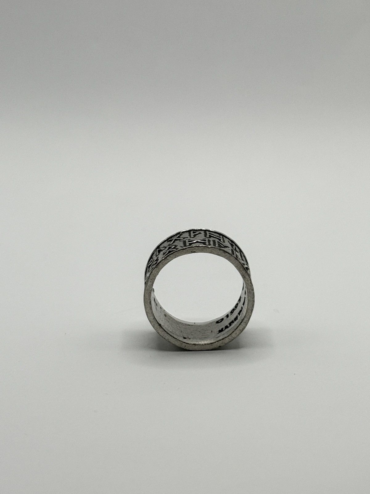 Seditionaries Rare archive Alchemy 1997 Rune ring biker/goth chrome erd Size ONE SIZE - 6 Thumbnail
