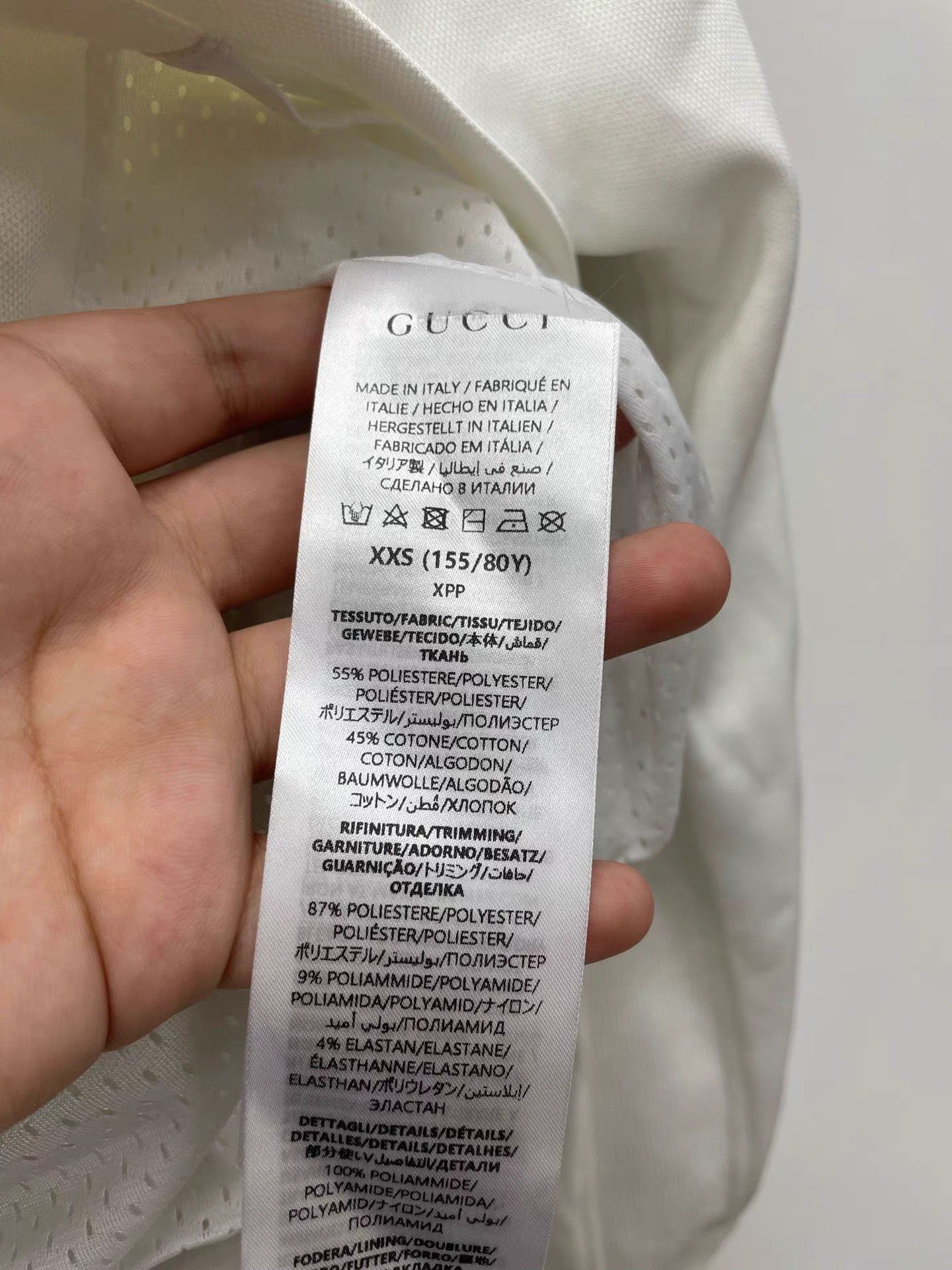 Gucci GUCCI Embroidered Pattern High Neck Zip-Up Jacket K2 Size XXS / US 00 / IT 34 - 4 Thumbnail