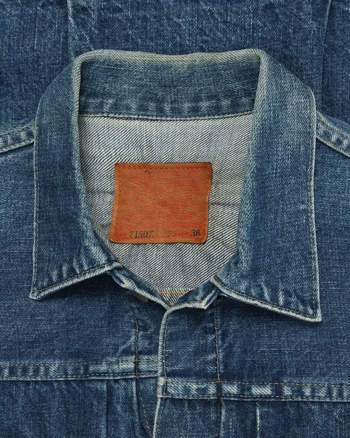 Levi's Trashed Levi’s Big E Type II (507) Denim Jacket Size US S / EU 44-46 / 1 - 3 Thumbnail