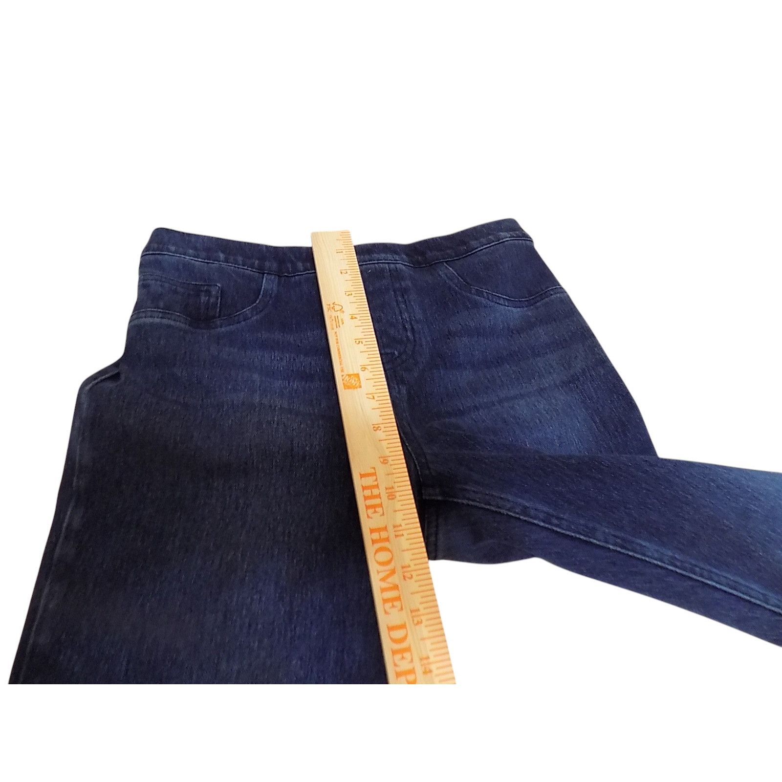 Spanx Spanx Leggings Women Medium Blue Jean-ish Shaping Slimming Size 28" / US 6 / IT 42 - 4 Thumbnail