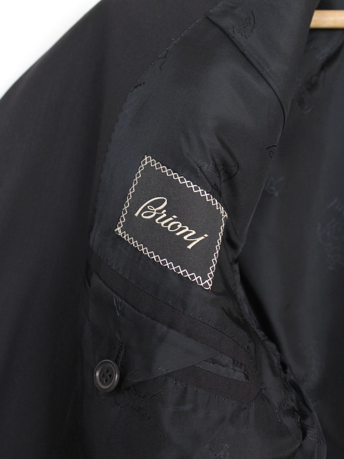 Brioni Brioni Parigi Black 3 Button Blazer Jacket Size US L / EU 52-54 / 3 - 9 Thumbnail