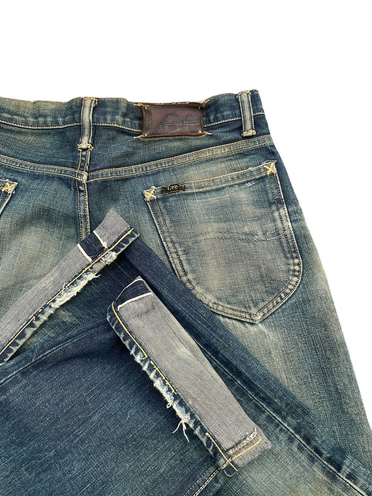Lee × Vintage Vintage Lee Selvedge Denim Size US 32 / EU 48 - 13 Thumbnail