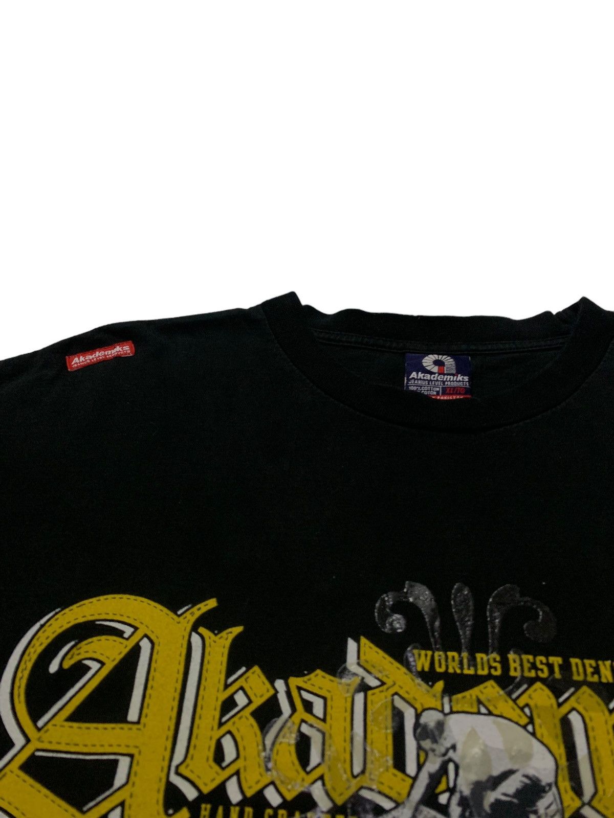 Akademiks × Vintage × Wu-Tang Clan Vintage Akademiks Side Print Long Sleeve Tshirt Size US XL / EU 56 / 4 - 5 Thumbnail