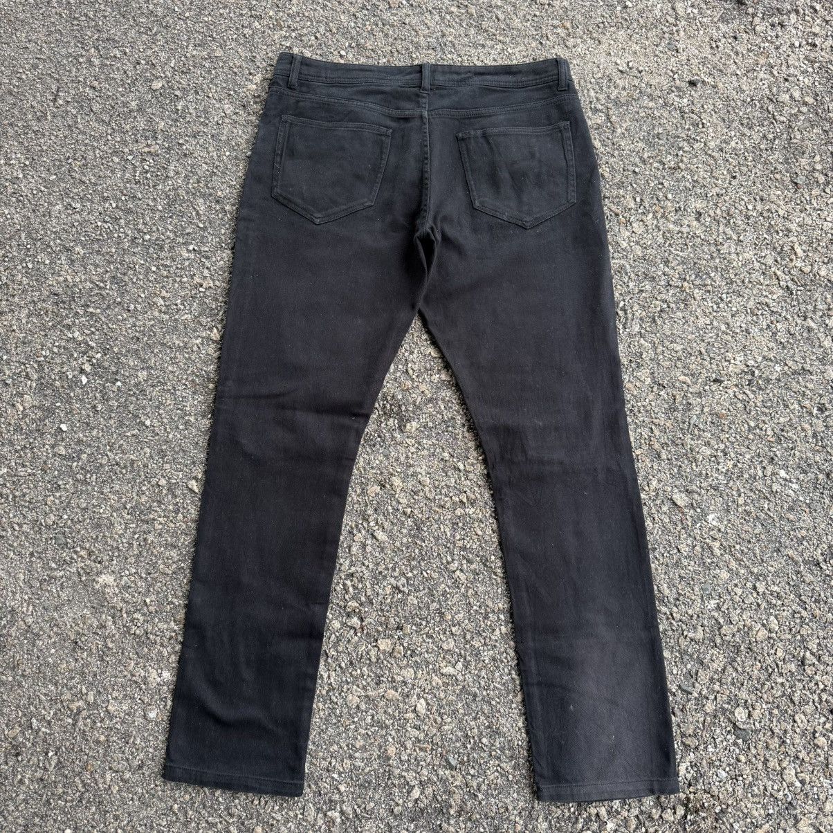 Japanese Brand VINTAGE NYLAUS BLACK DENIM RIPPEP JEAN PANTS Size US 36 / EU 52 - 9 Thumbnail
