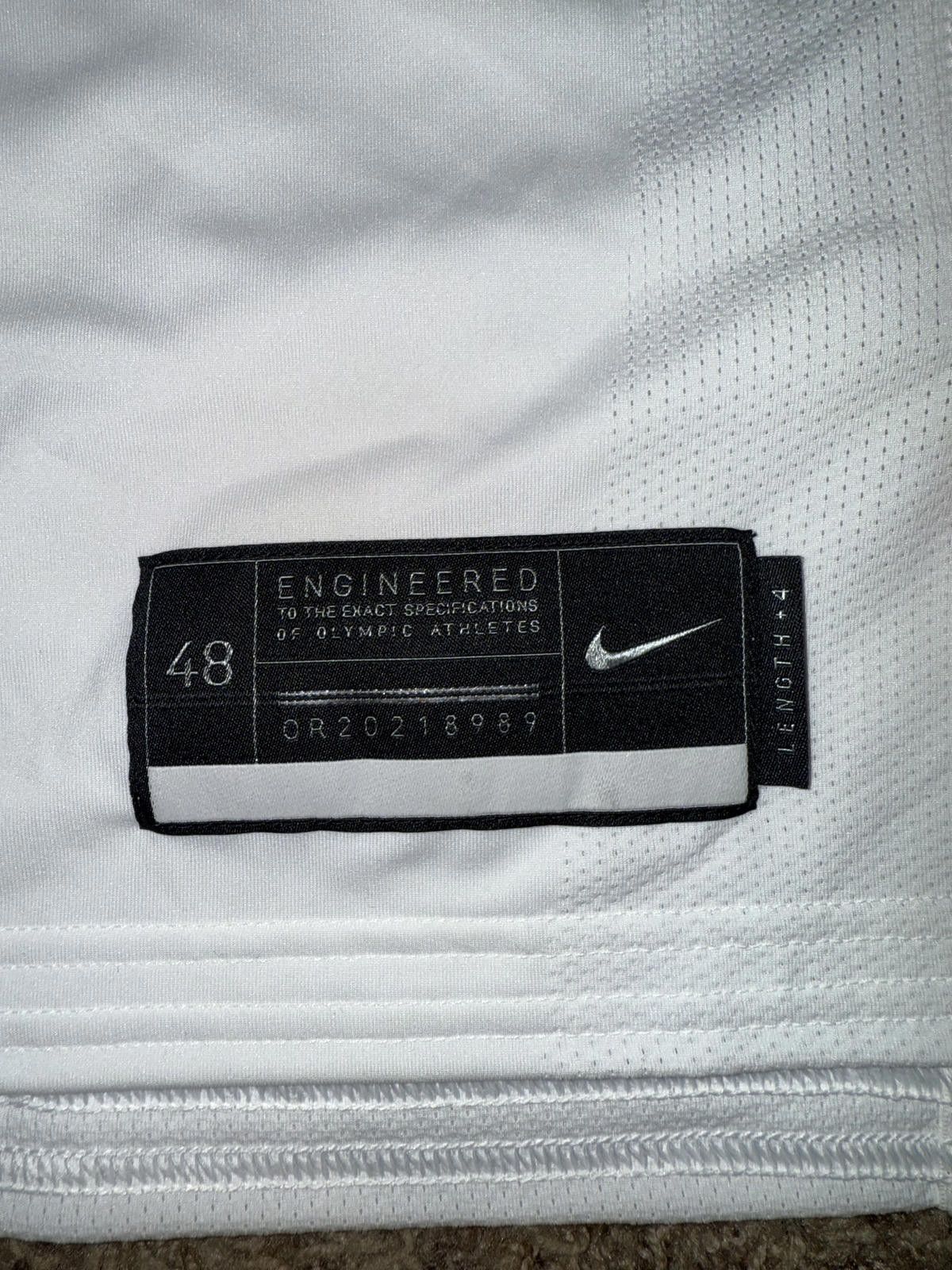 Nike Nike Men’s 2020 Olympic Basketball España Team Issue White Jersey Size US XL / EU 56 / 4 - 8 Thumbnail