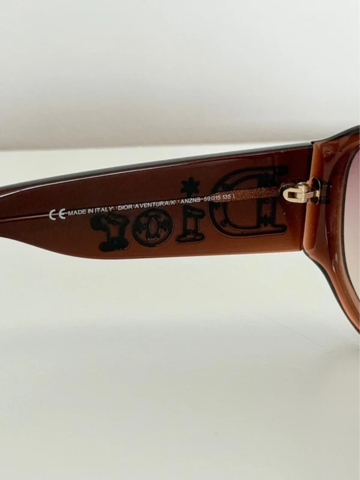 Dior Christian Dior “Aventura” Oversized Sunglasses Size ONE SIZE - 8 Thumbnail